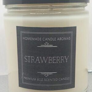 Scented Candle/8oz/Strawberry fragrance